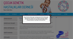 Desktop Screenshot of cocukgenetik.com