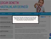 Tablet Screenshot of cocukgenetik.com